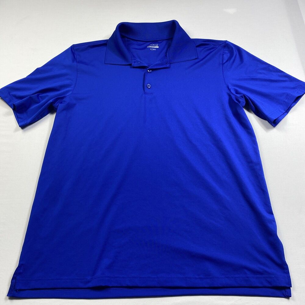 BCG Golf Polo Shirt Mens Size Large Collared Short Sleeve Blue Casual Sports